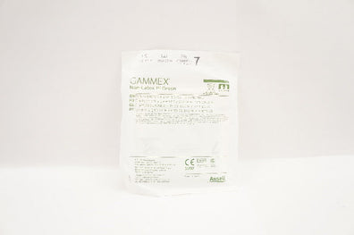 Ansell 20685270 Gammex Non-Latex PI Green Polyisoprene Surgical Gloves, Size 7